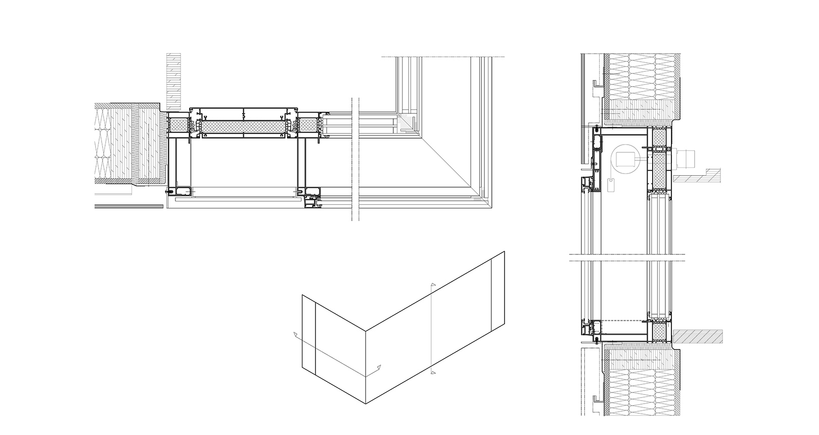 Aluminium facade system WICTEC Modul air references WICONA